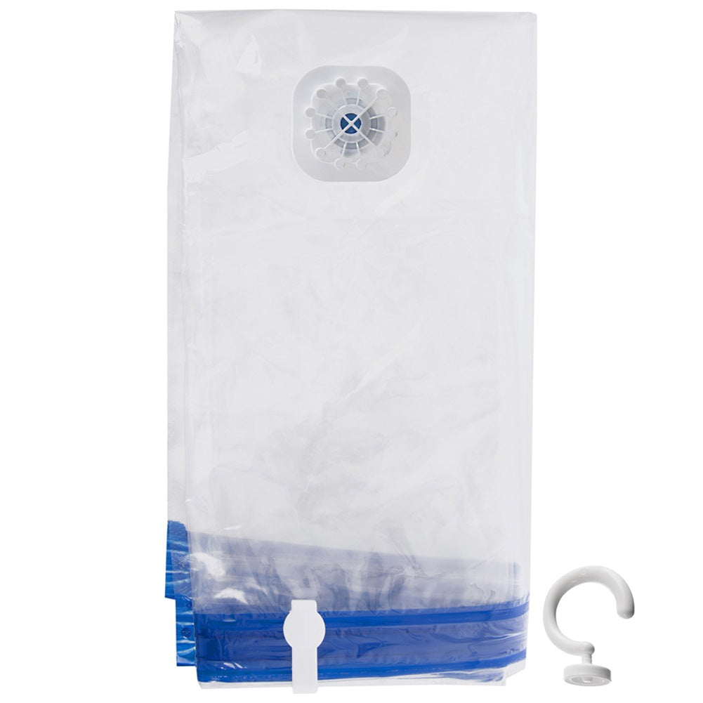 Vacuum bag for clothes, bedding with hanger 70x144 cm