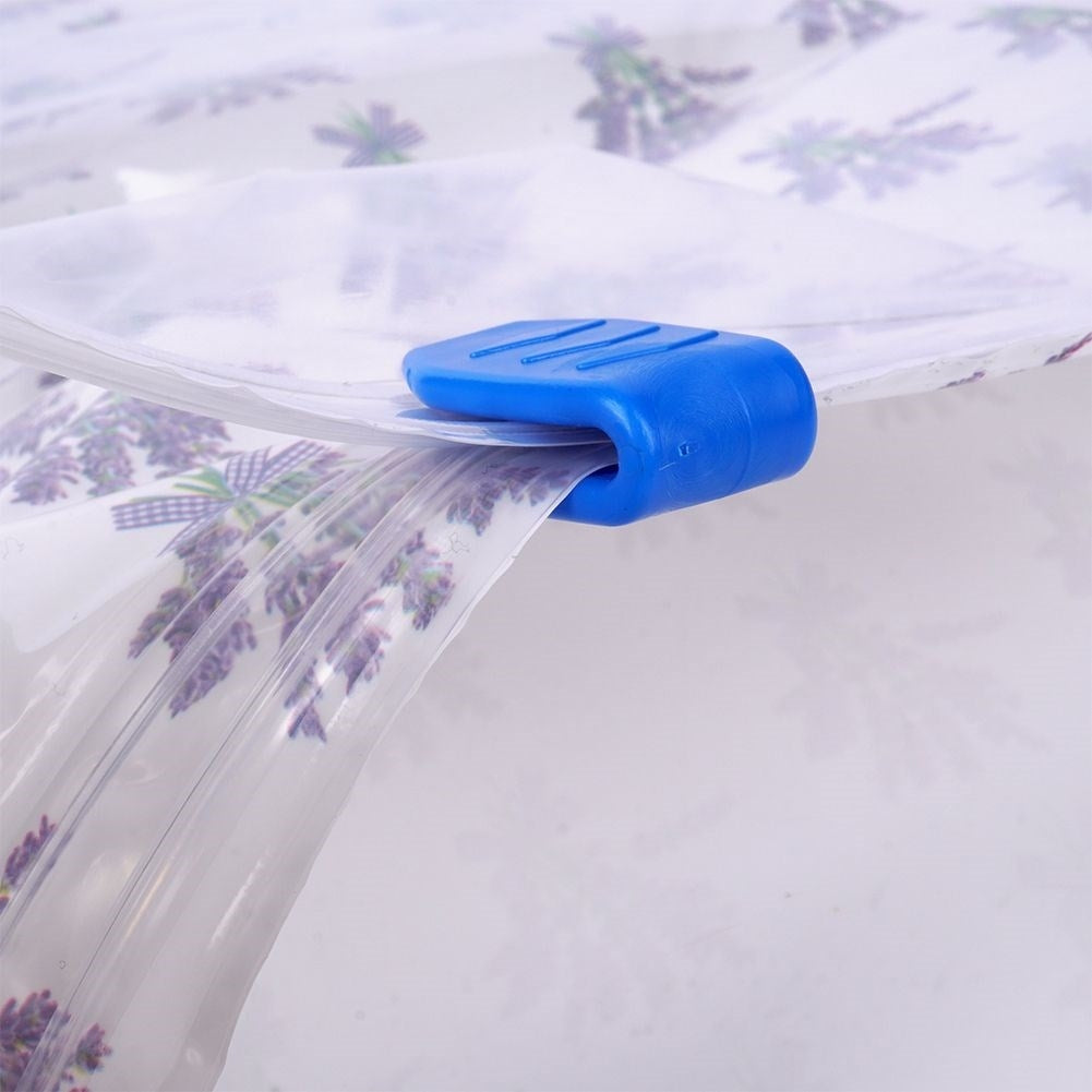 Vacuum bag for clothes with lavender scent, saves space