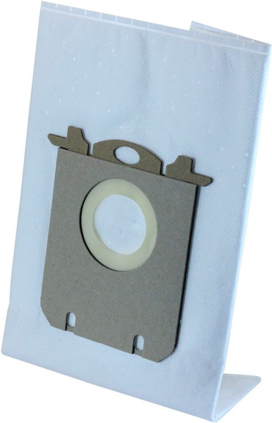 Vacuum cleaner bags in synthetic fiber corresponding to the standard, Swirl PH86, Champion 1100CH and Andersson A9312