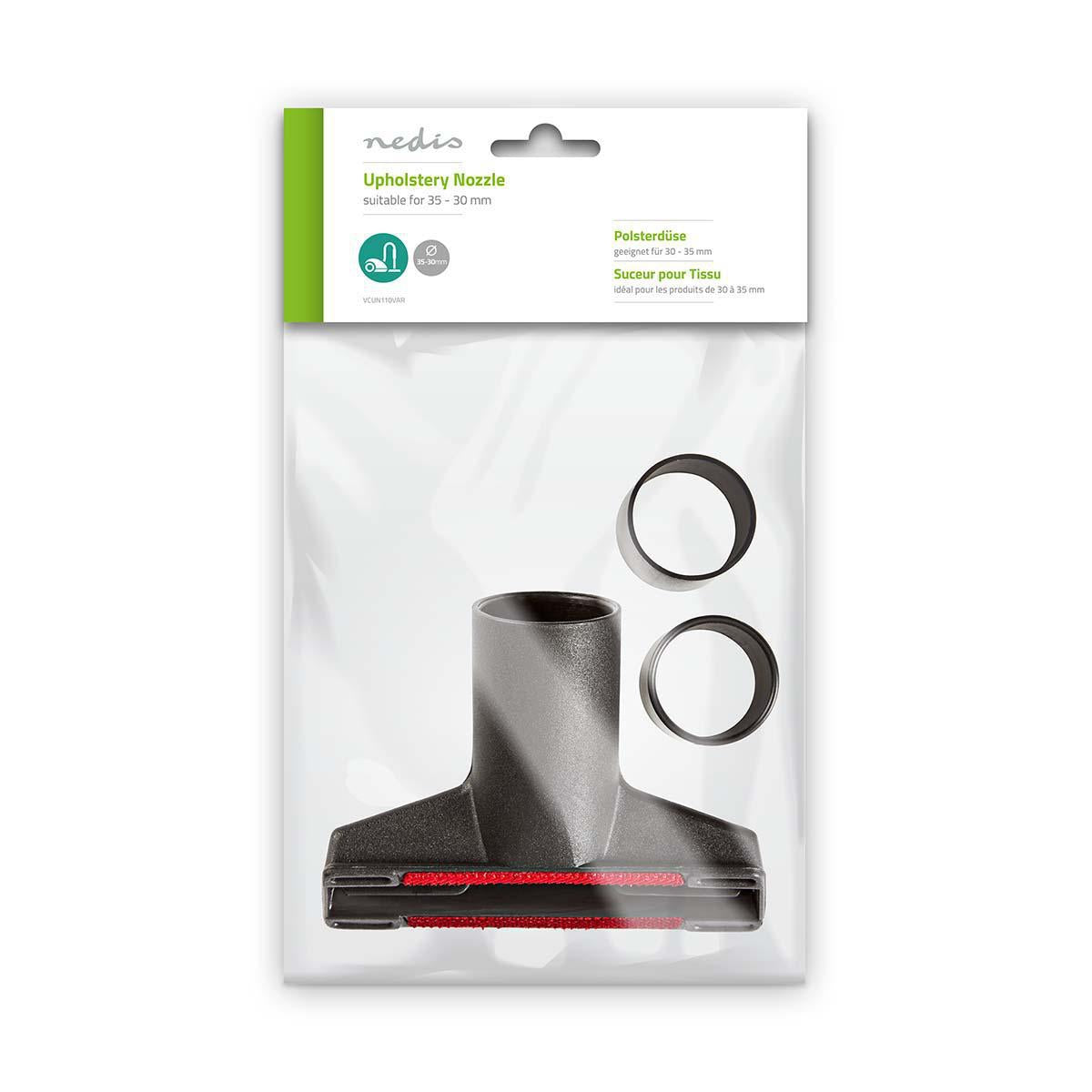 Vacuum cleaner nozzle | 35 - 30 mm | Black