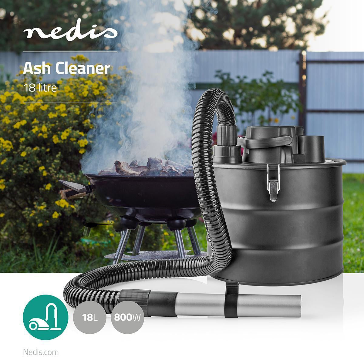 Vacuum cleaner without bag | Bagless | Dust capacity: 18 l | 800 W | Cheer up