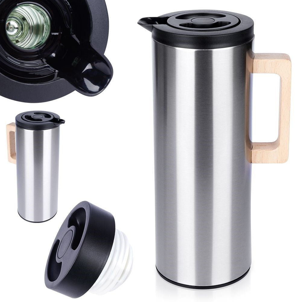 Vacuum jug 950 ml - Keeps drinks hot/cold for a long time