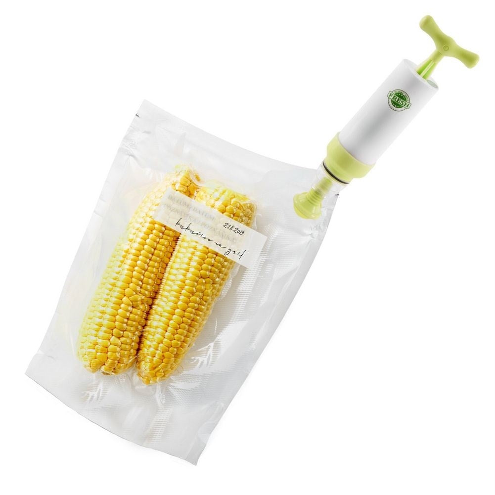 Vacuum pump for fresher food: preserve taste and nutrition