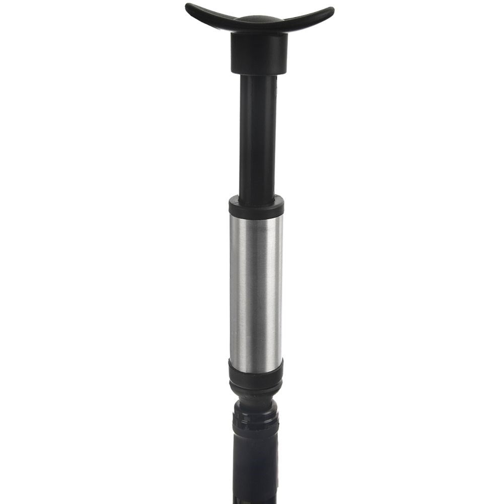 Vacuum pump with two bottle caps for wine preservation