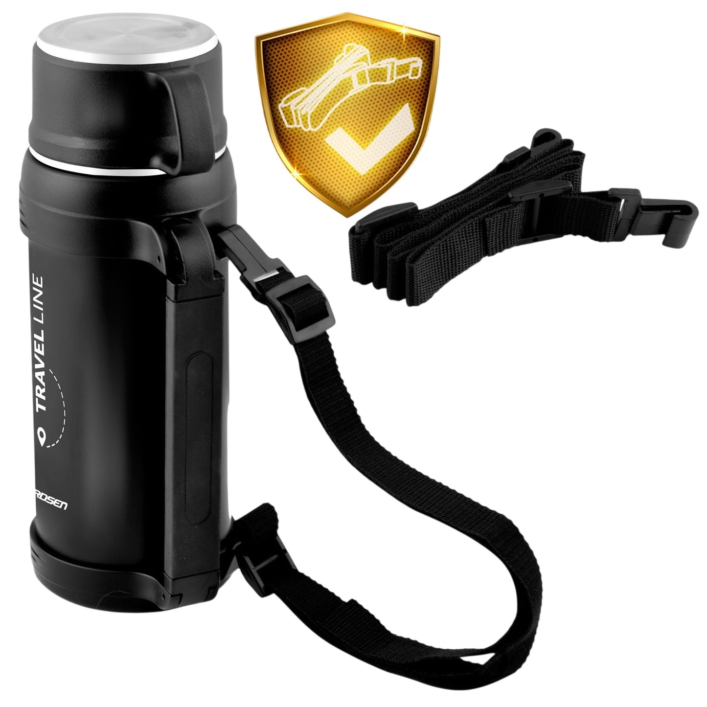 Vacuum thermos 1500 ml BD-781 black