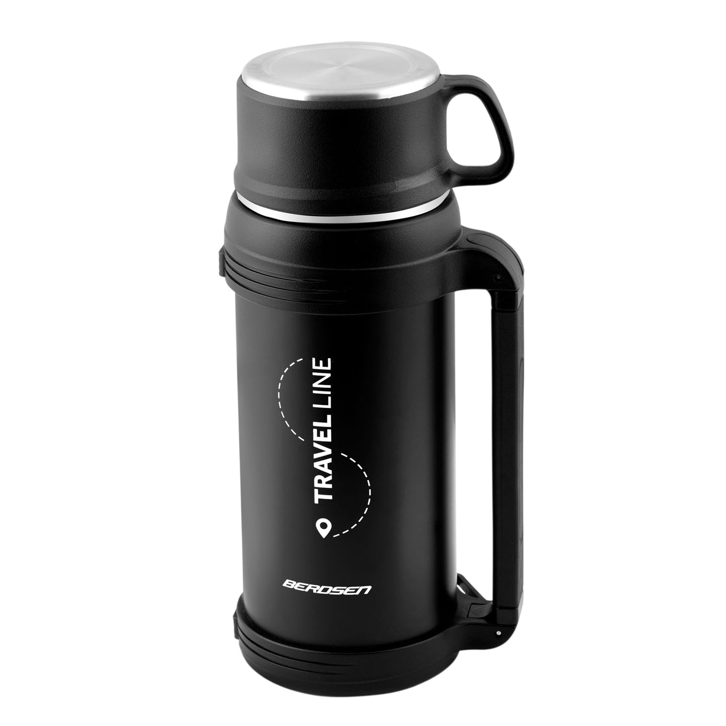 Vacuum thermos 1500 ml BD-781 black