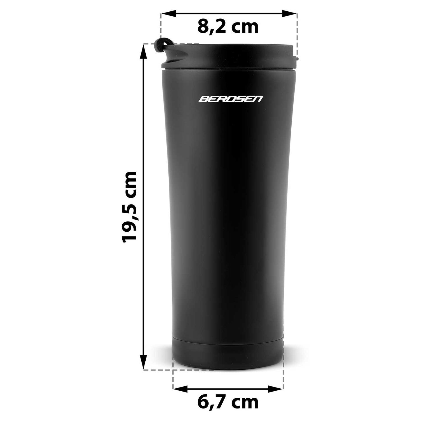 Vacuum thermos 470 ml BD-785 Black