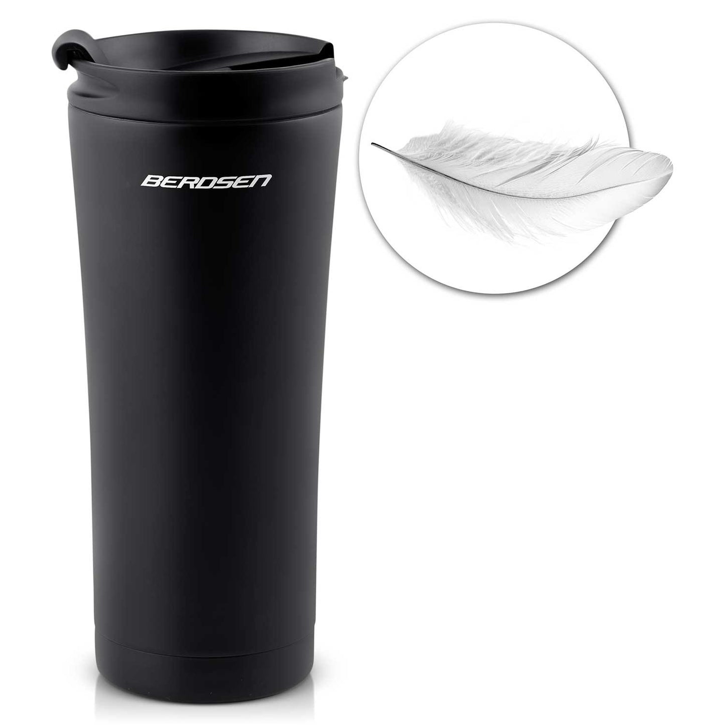 Vacuum thermos 470 ml BD-785 Black
