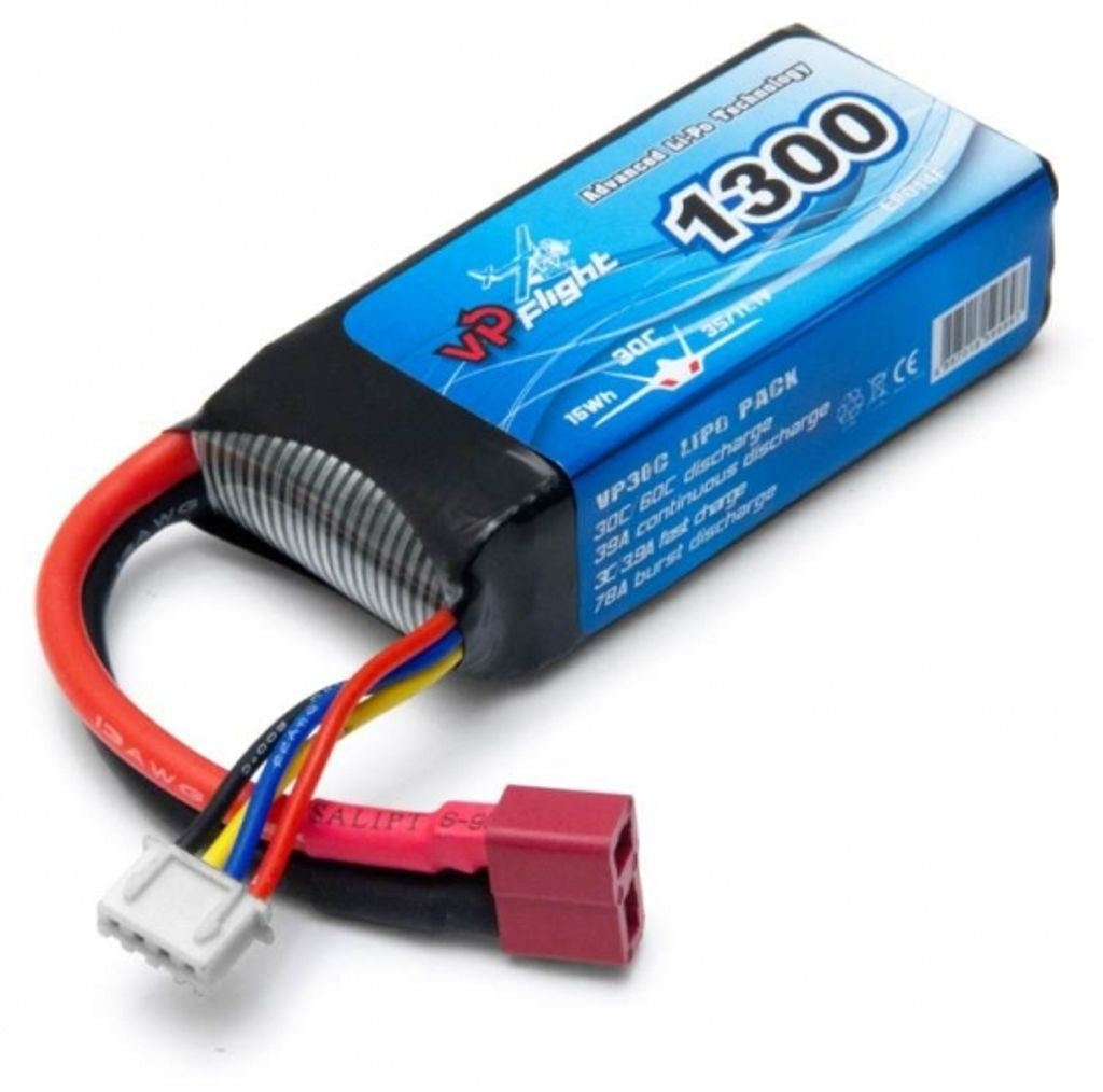 Vapex Li-Po Battery 3S 11.1V 1300mAh 30C T-connector