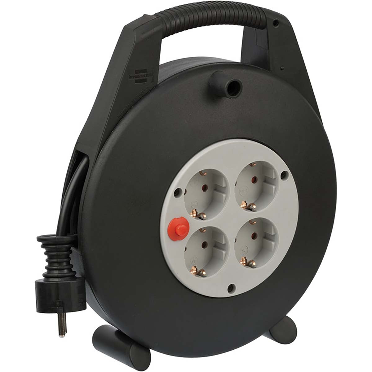 Vario Line 4-way cable reel for indoor use 10 m cable H05VV-F 3G1.5 IP20