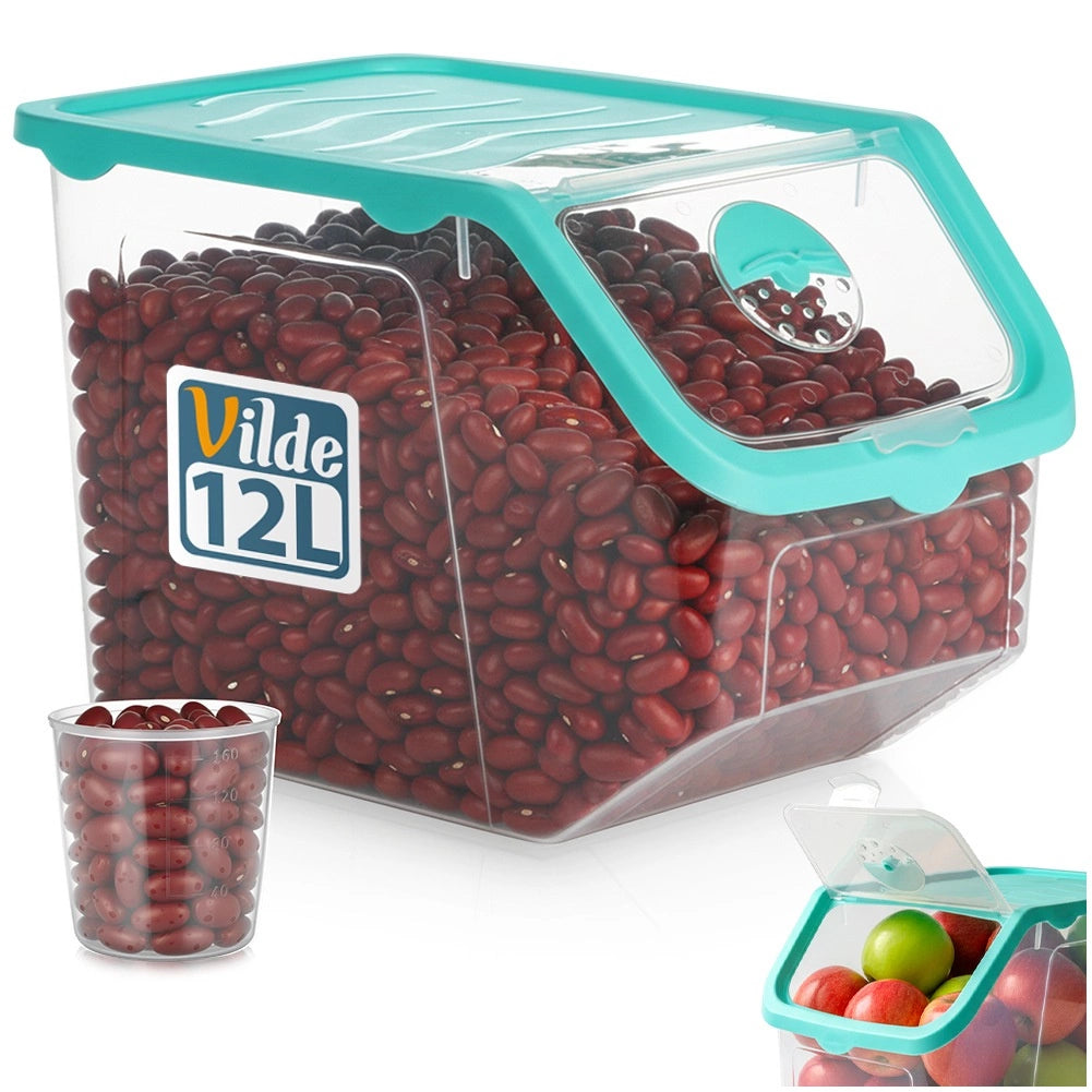 Vegetable Storage Container, 12L, BPA-Free, Ventilated