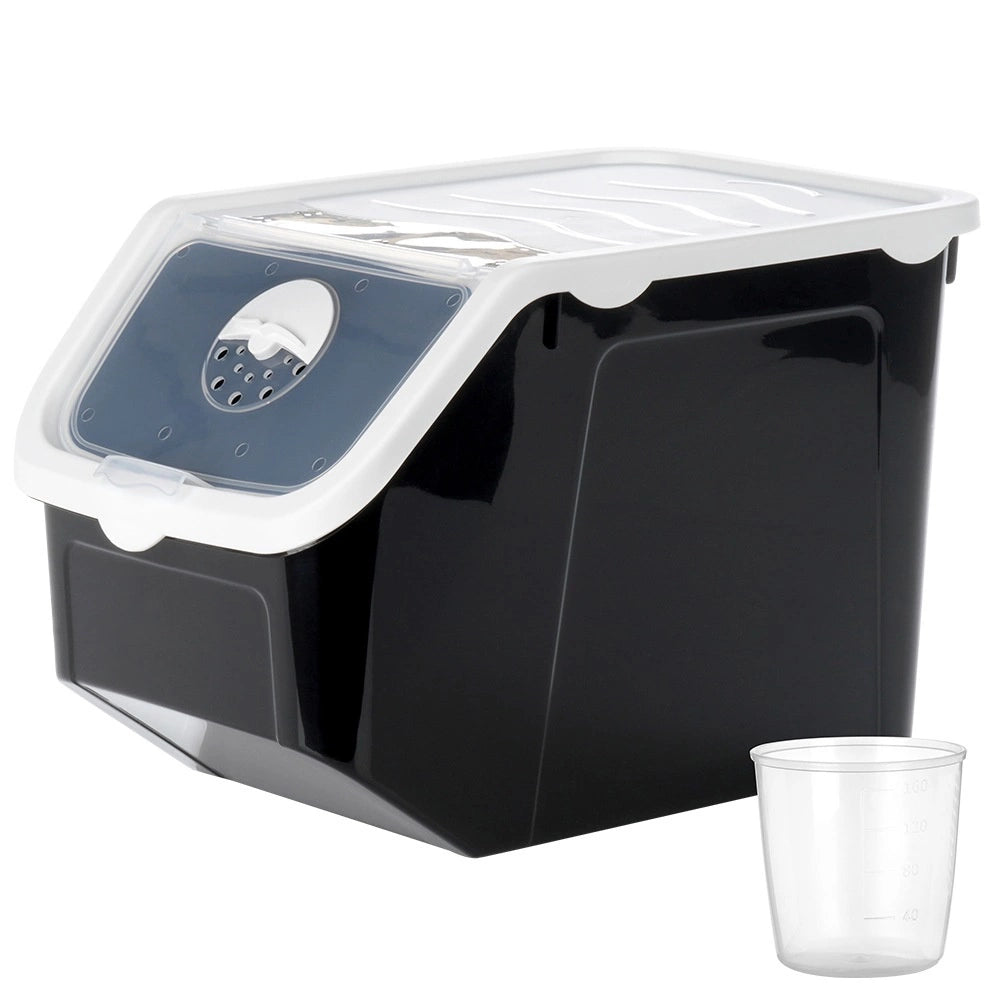 Vegetable Storage Container, 12L, Black, BPA-Free