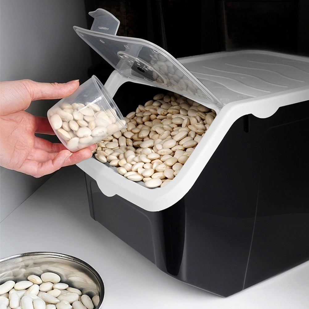 Vegetable Storage Container, 12L, Black, BPA-Free