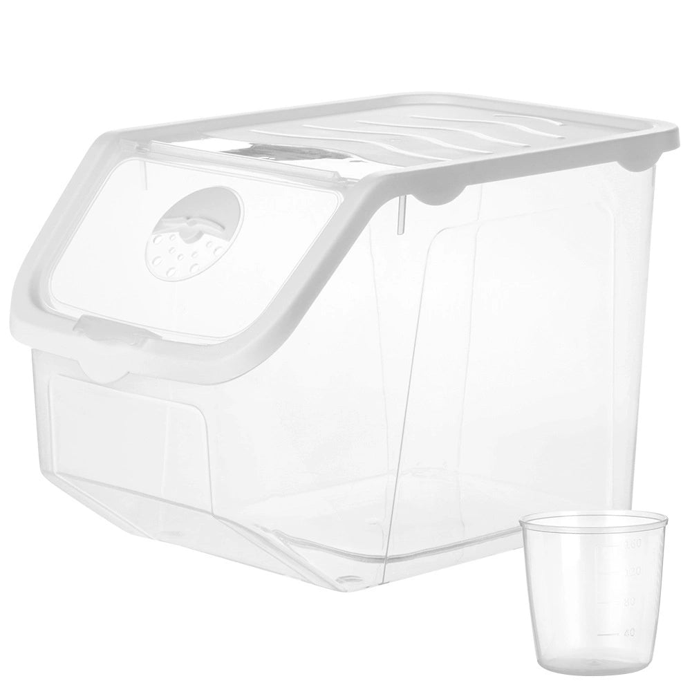 Vegetable Storage Container, 12L, Transparent with Lid
