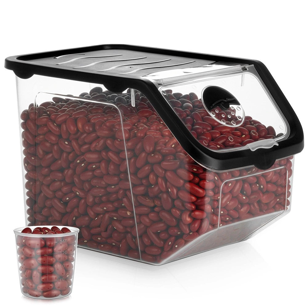 Vegetable Storage Container with Lid, 12L, BPA-Free