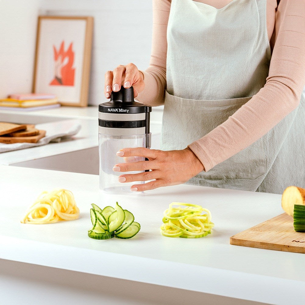 Vegetable and fruit cutter with spiral container 3in1 MISTY 20 cm