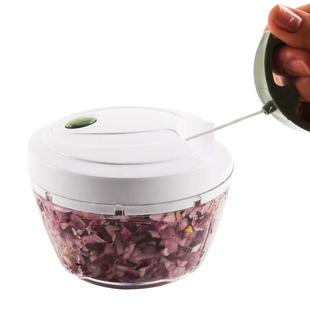 Vegetable chopper for quick and easy chopping of vegetables