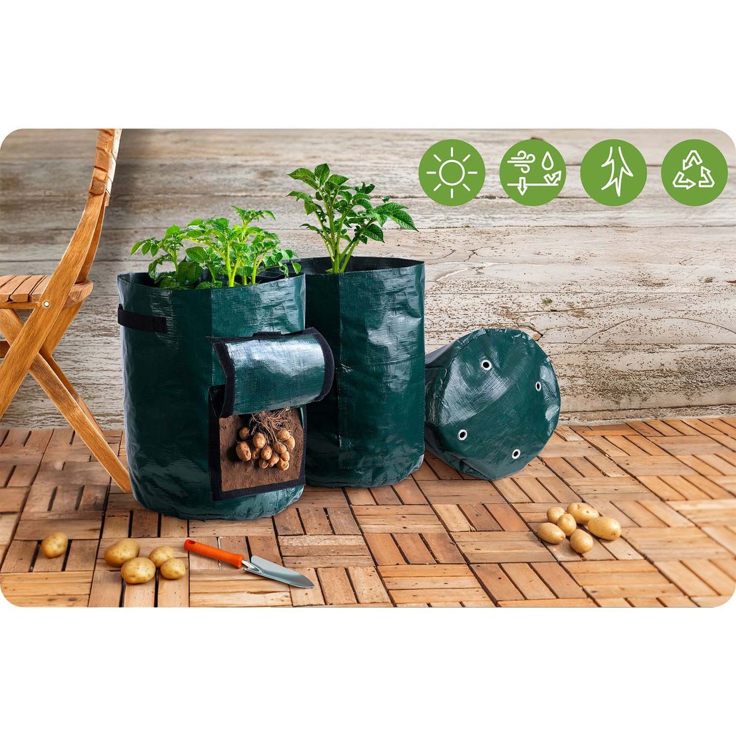 Vegetable growing bag 43 l Plonos PL-964