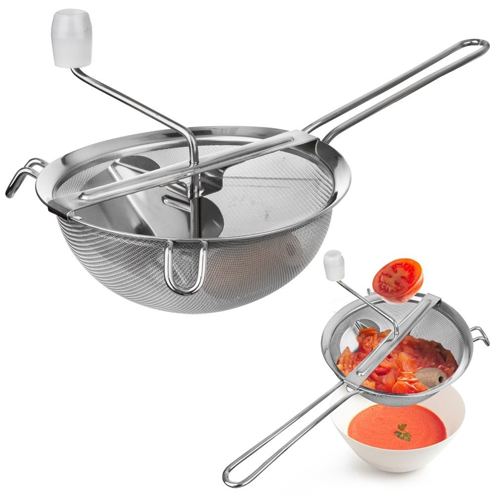 Vegetable puree & fruit puree Kitchen utensil with comfortable handle