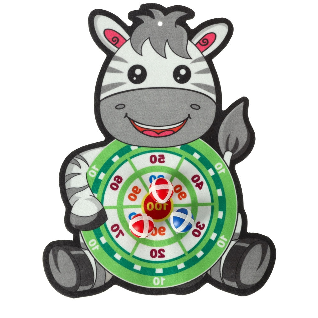 Velcro dart game safe darts target zebra version II category