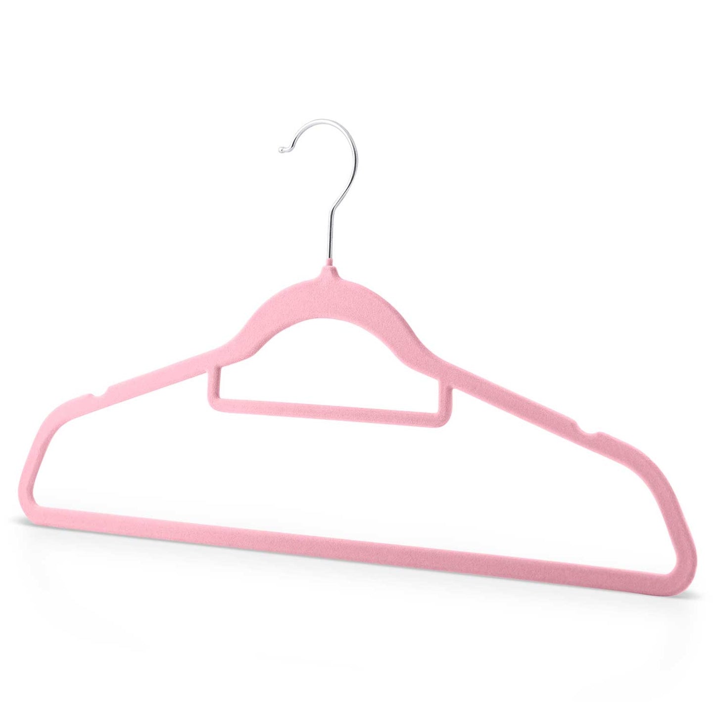 Velor clothes hangers 20 pcs MS-859 Massido