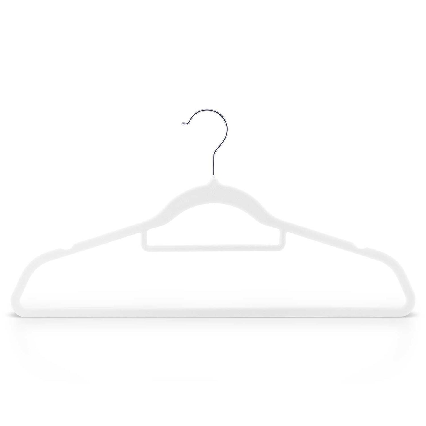 Velor clothes hangers 20 pcs MS-859 Massido