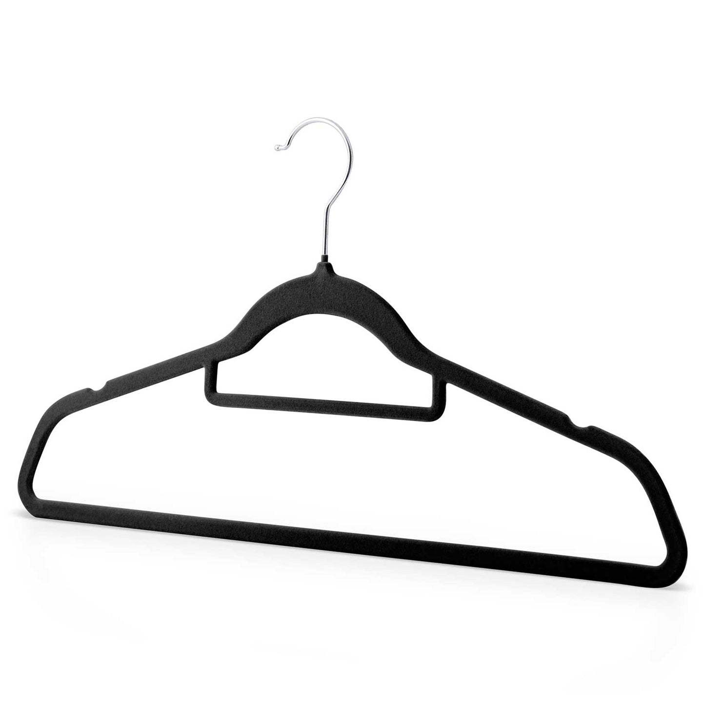 Velor clothes hangers 20 pcs MS-859 Massido