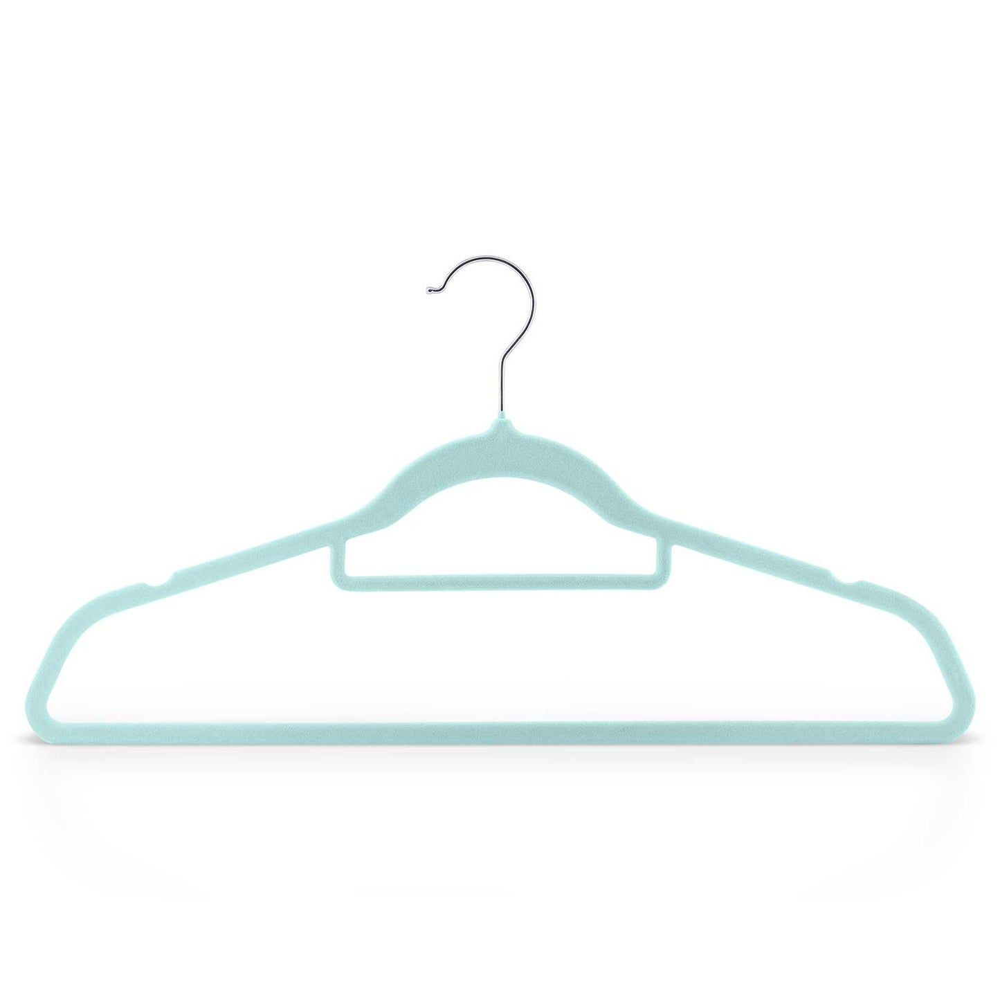 Velor clothes hangers 20 pcs MS-859 Massido