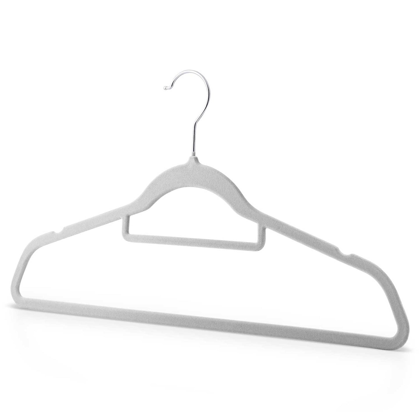 Velor clothes hangers 20 pcs MS-859 Massido