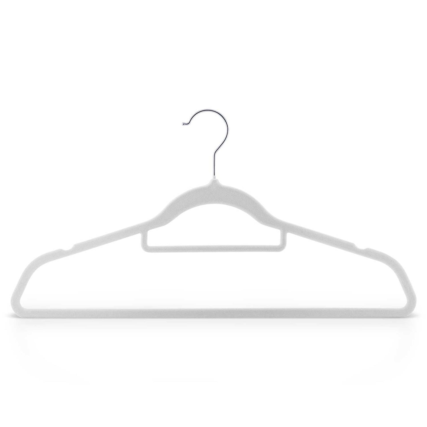 Velor clothes hangers 20 pcs MS-859 Massido