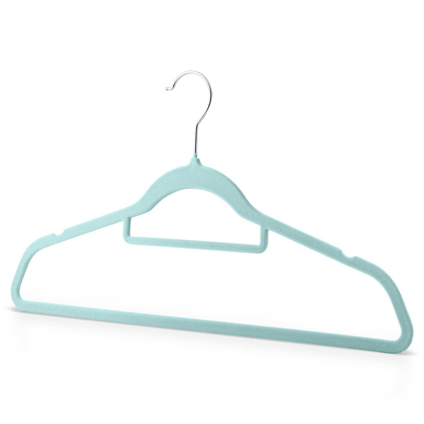 Velor clothes hangers 20 pcs MS-859 Massido
