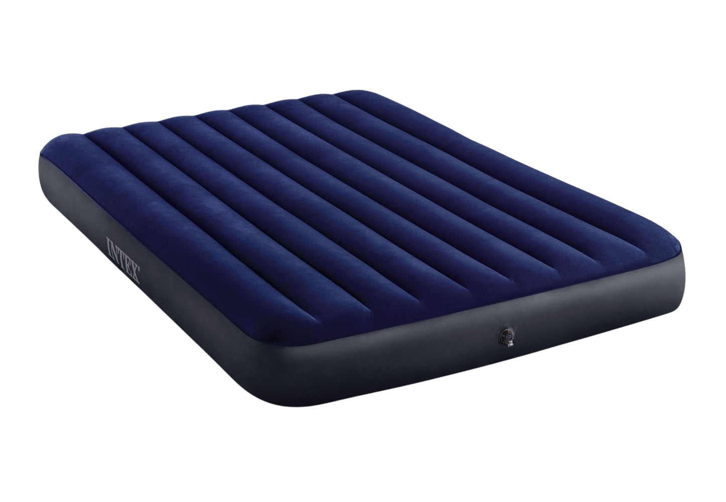 Velor inflatable mattress 191x137cm INTEX