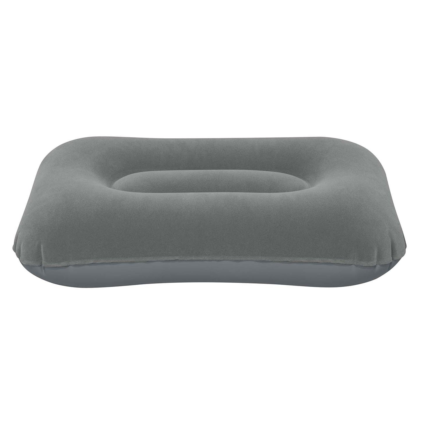 Velor inflatable pillow 42 x 26 cm Bestway 67121 navy blue