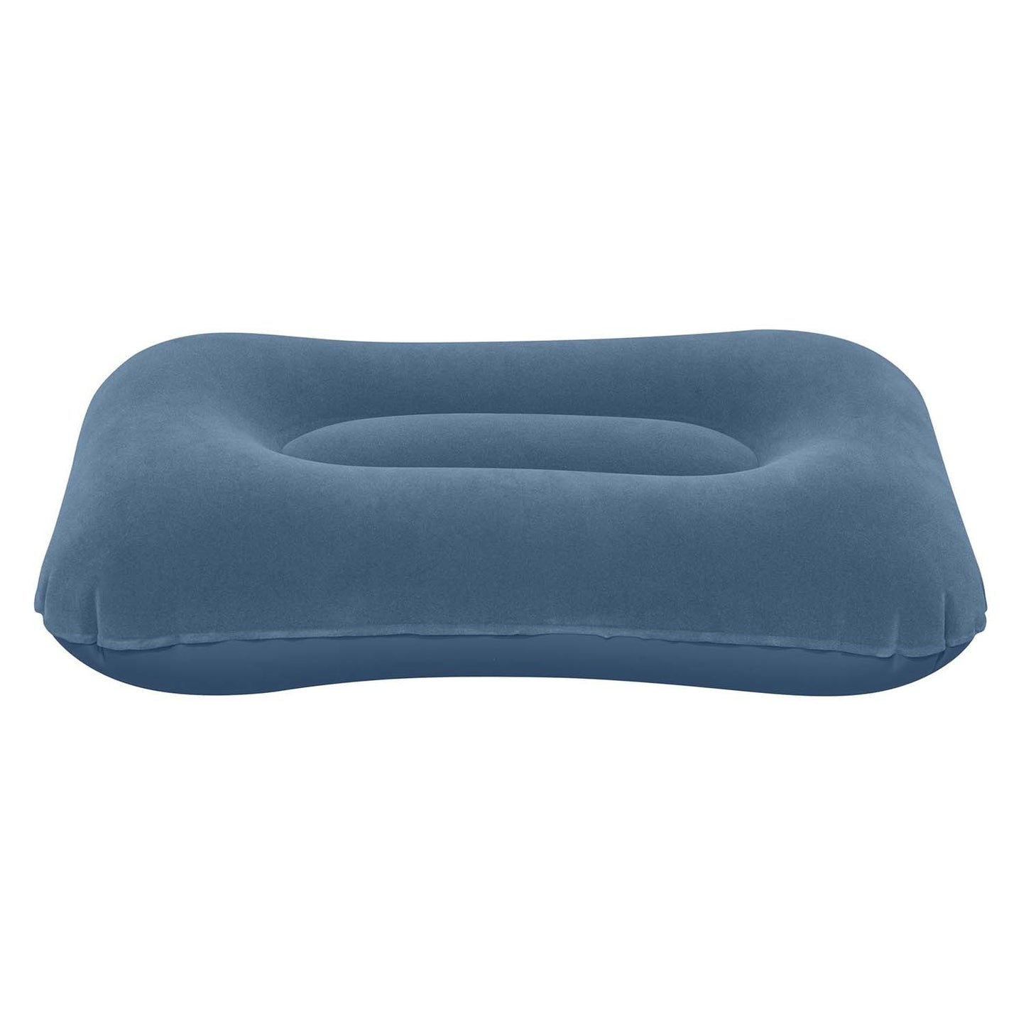 Velor inflatable pillow 42 x 26 cm Bestway 67121 navy blue