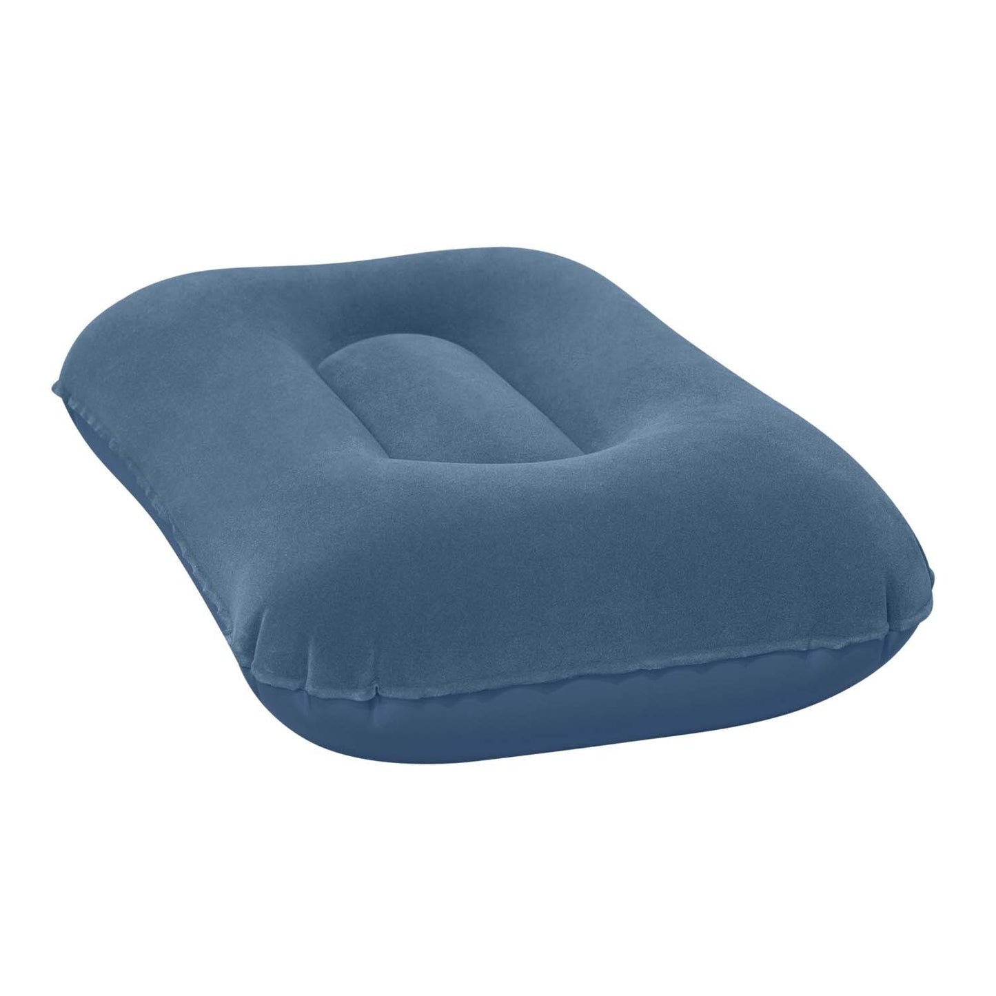 Velor inflatable pillow 42 x 26 cm Bestway 67121 navy blue