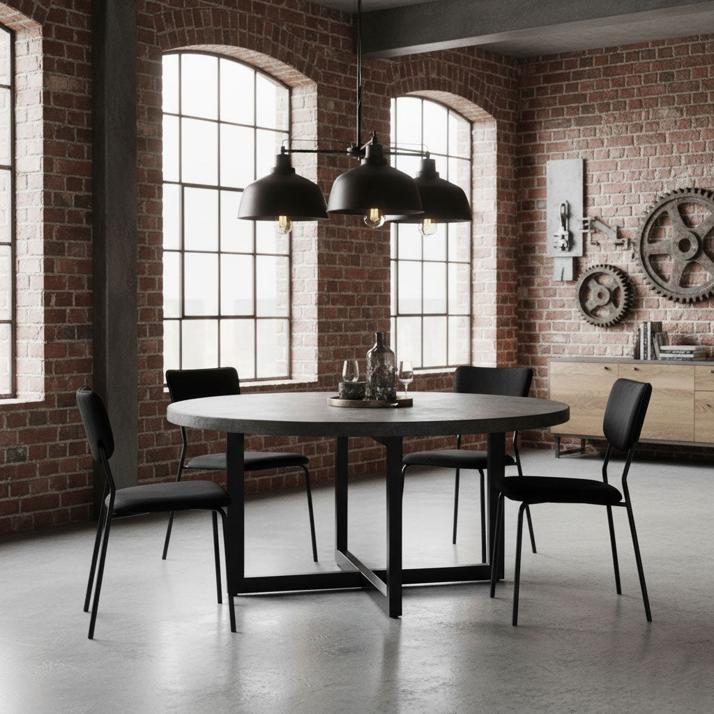 Velvet Dining Chairs Set of 4, Black – Ergonomic, Durable