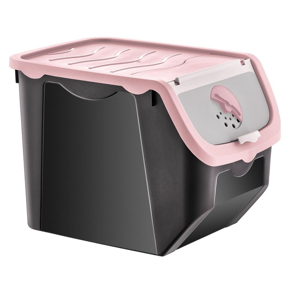 Ventilated container for fruit/vegetables, freezable and dishwasher safe