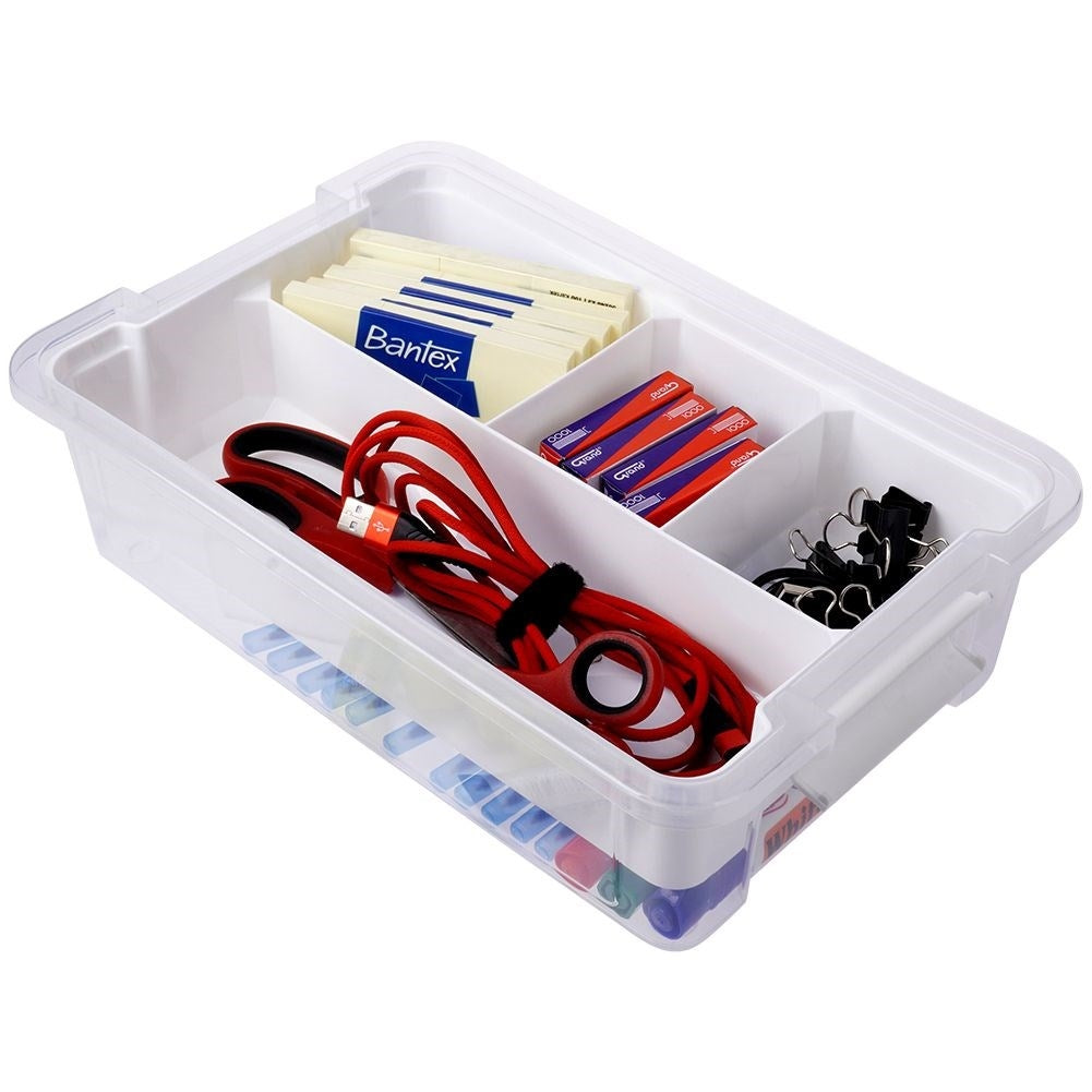 Versatile Drawer with Removable Insert and Four Compartments