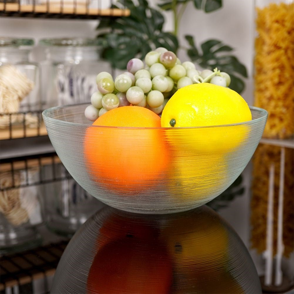 Versatile Glass Bowl for Salad, Snacks & Serving