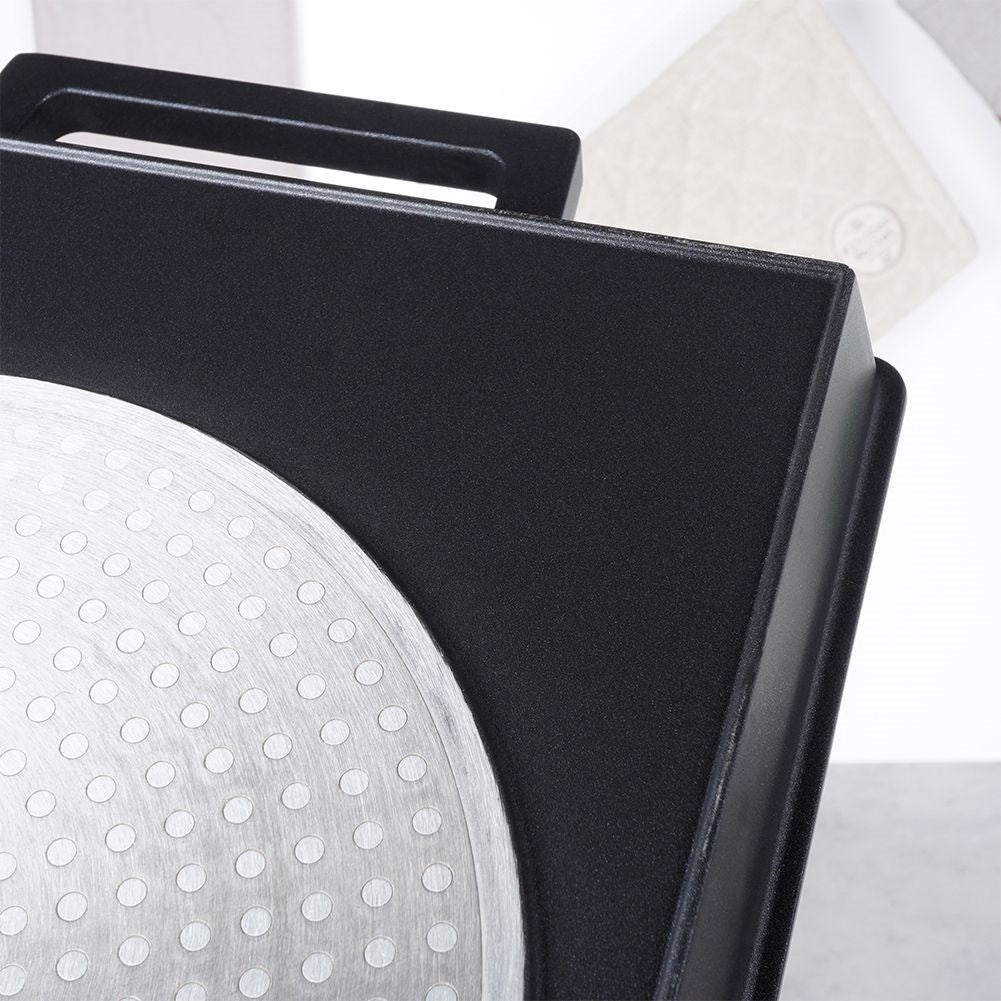 Versatile Grill Plate: Stove, Grill & Oven with Non-Stick