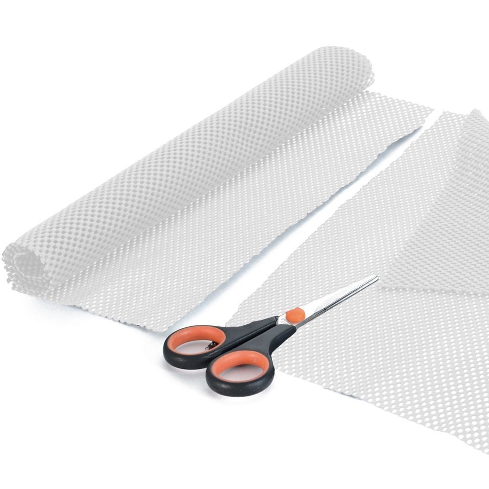 Versatile anti-slip mat in beige for carpets and drawers