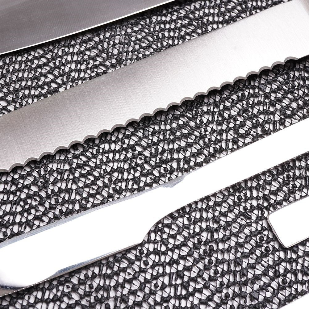 Versatile anti-slip mat in flexible black material