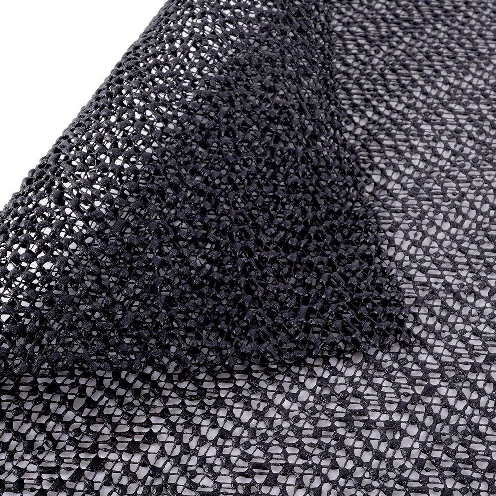 Versatile anti-slip mat in flexible black material