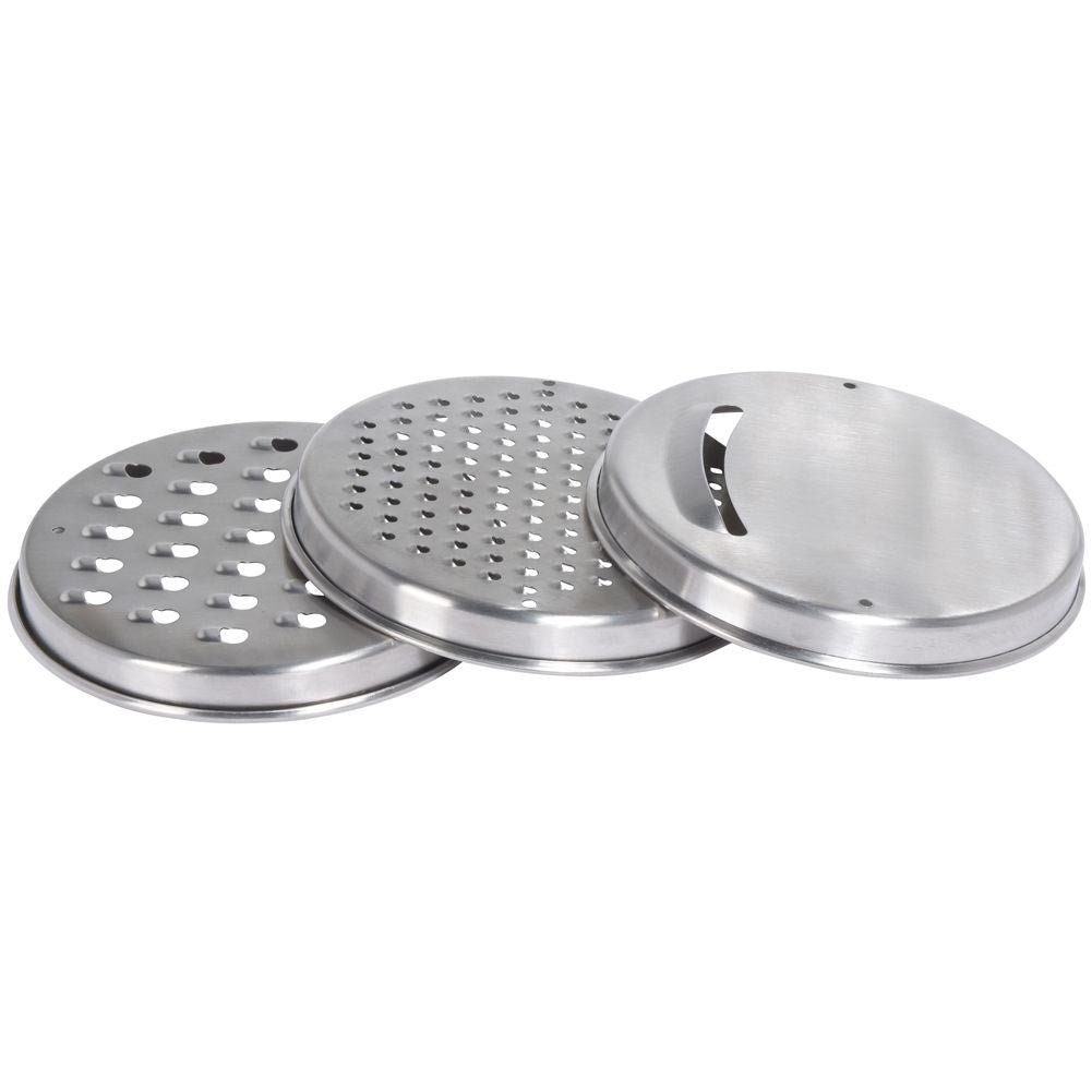 Versatile bowl with grater and lid for easy cooking
