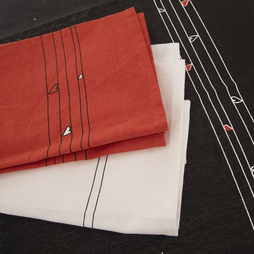 Versatile cotton towels - set of 3 with a unique design