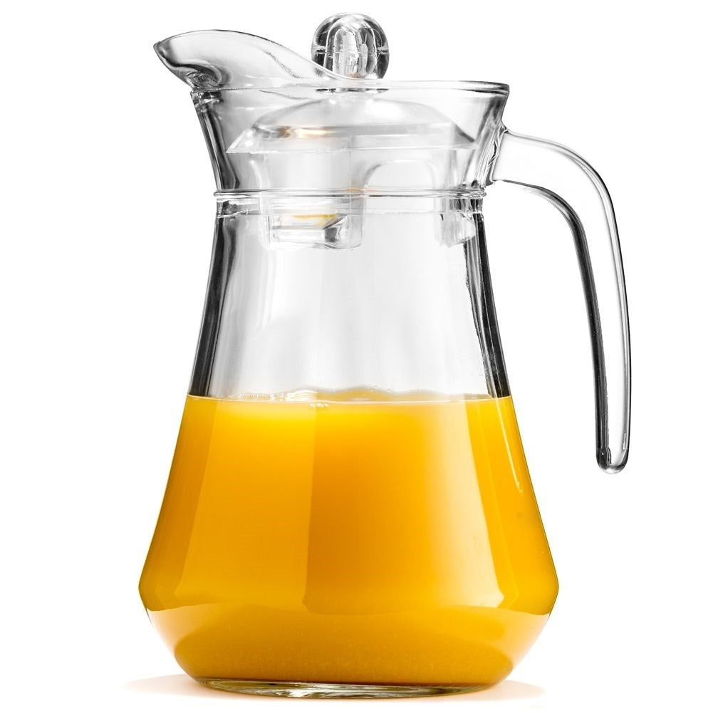 Versatile jug 1.4L: Handle, lid, perfect for drinks