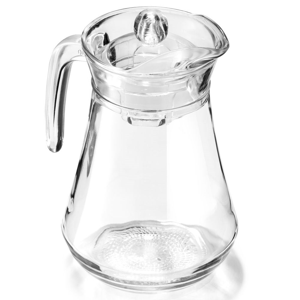 Versatile jug 1.4L: Handle, lid, perfect for drinks