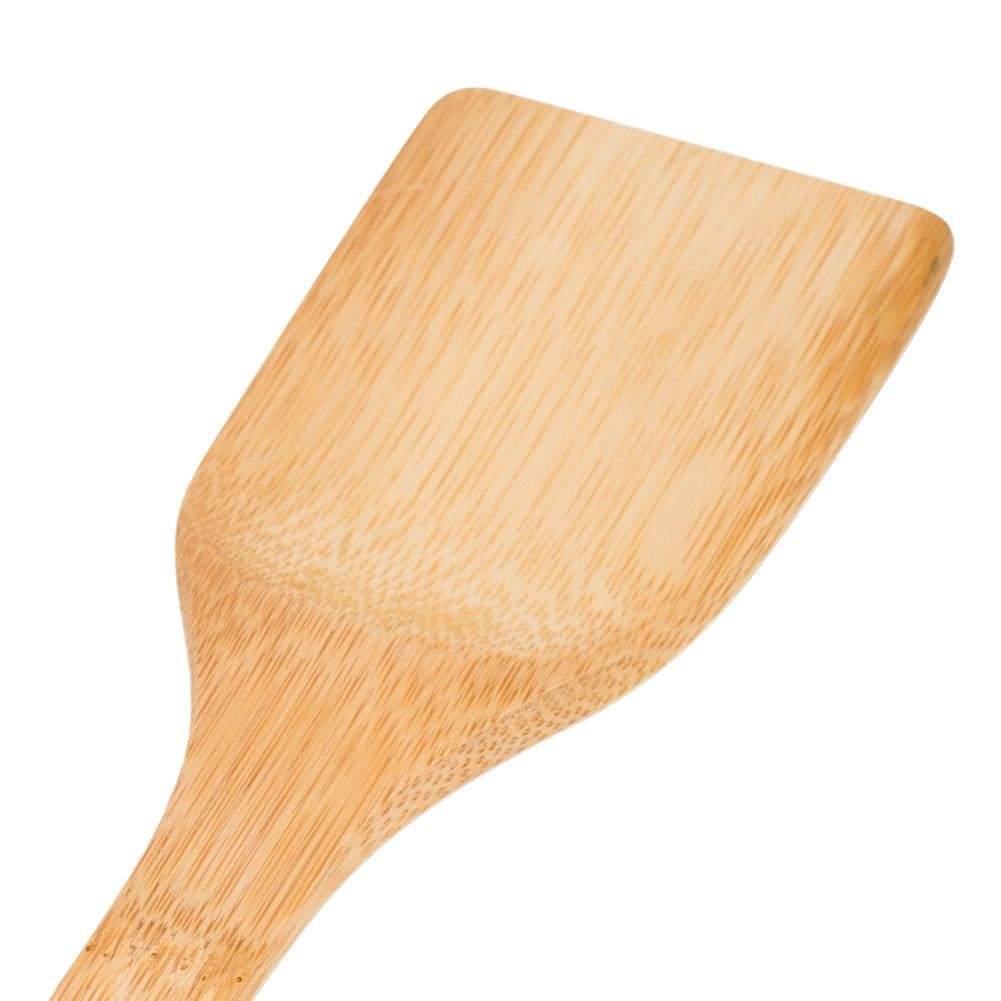 Versatile kitchen utensils in bamboo and silicone