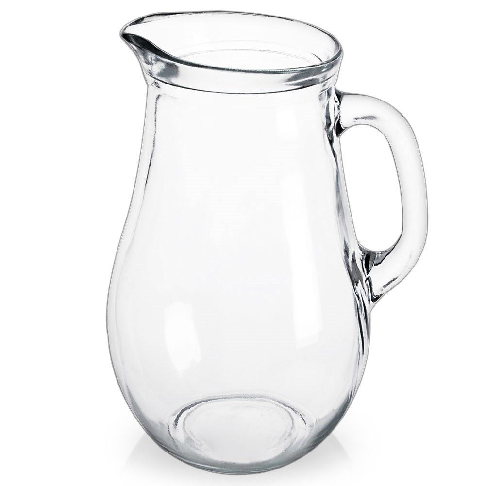Versatile pitcher for water, juice, lemonade, iced tea and compote