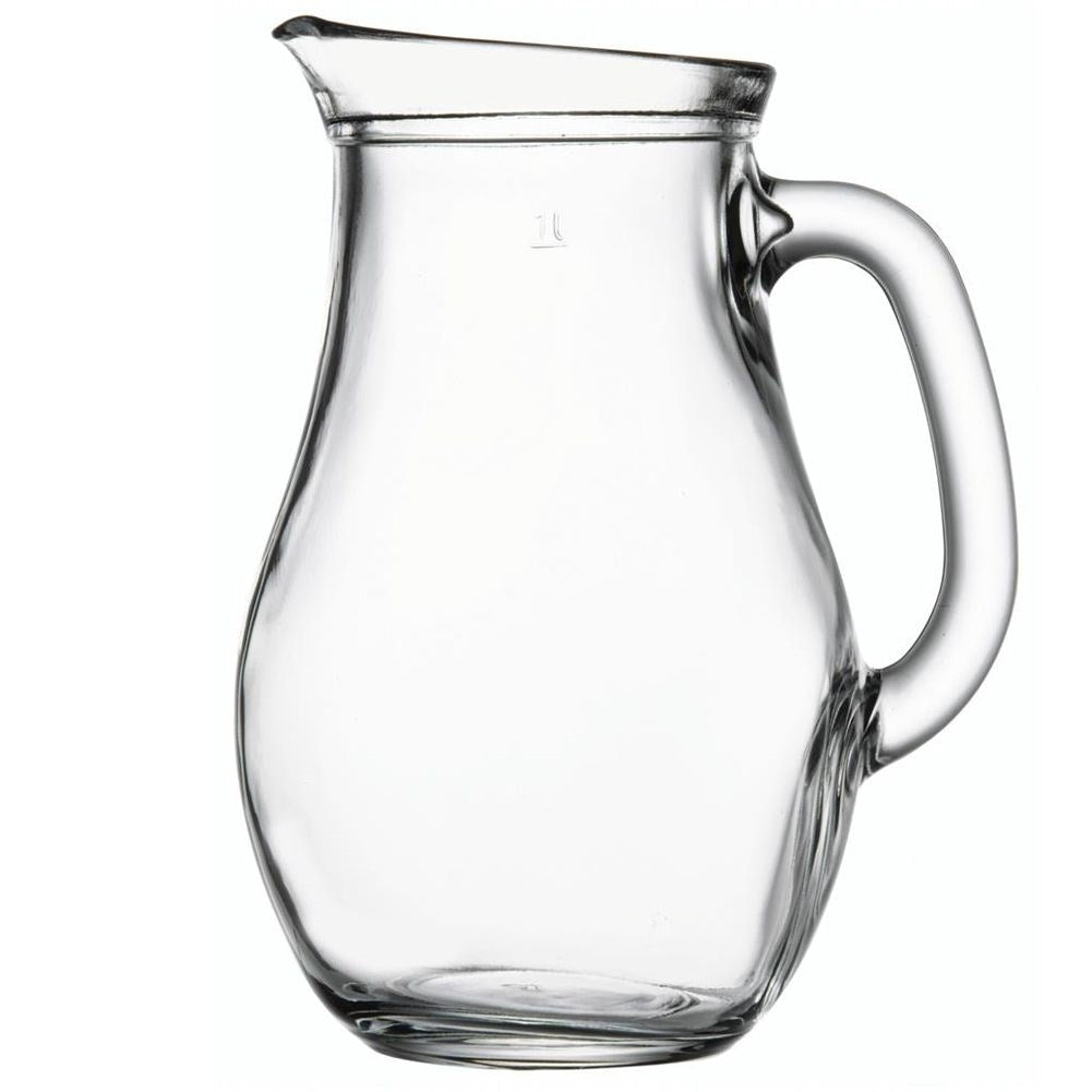 Versatile pitcher for water, juice, lemonade, iced tea and compote